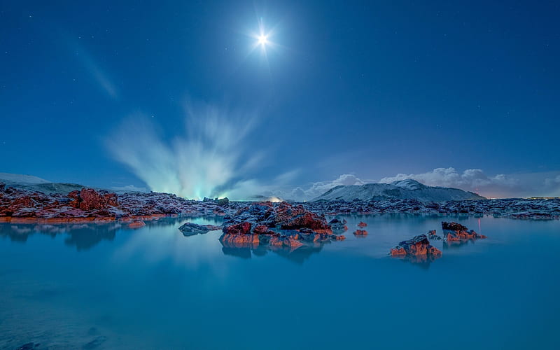 Blue lagoon grindavik iceland-Perfect Scenery, HD wallpaper