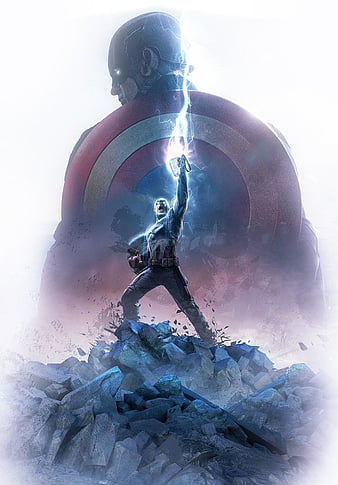 Captain America Thor Hammer, HD phone wallpaper