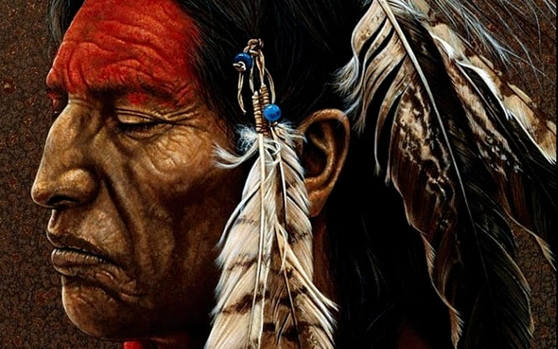 Native American Artwork, Artwor, Native, American, Men, HD wallpaper