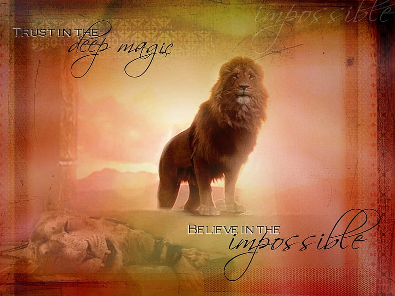 King Aslan, lion, narnia, HD phone wallpaper