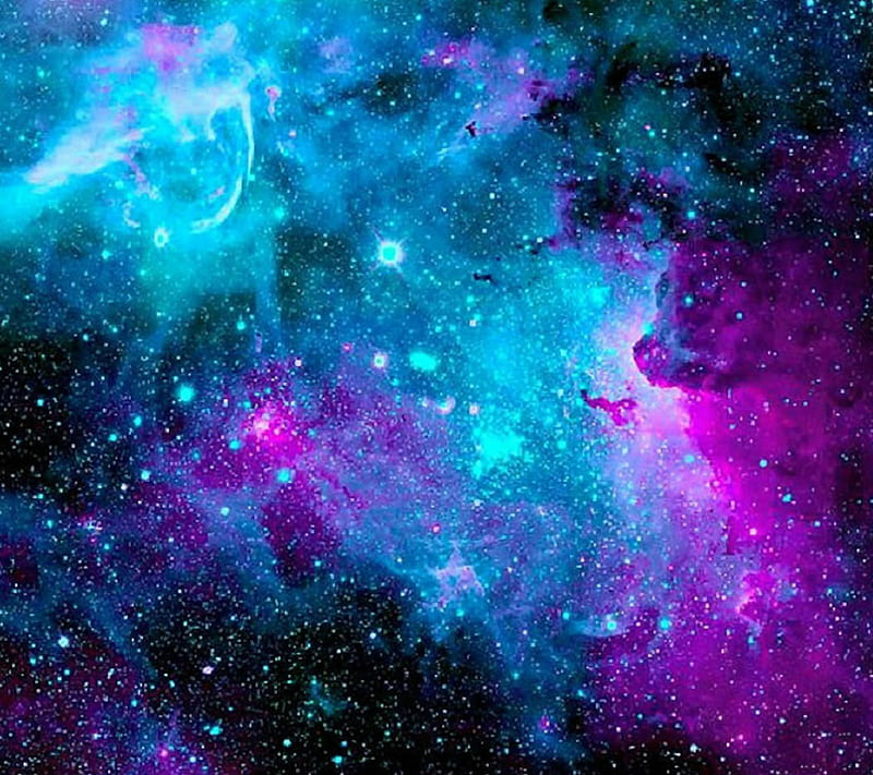 Carina Nebula, bonito, blue, moon, nasa, purple, space, star, stars, sun, HD wallpaper