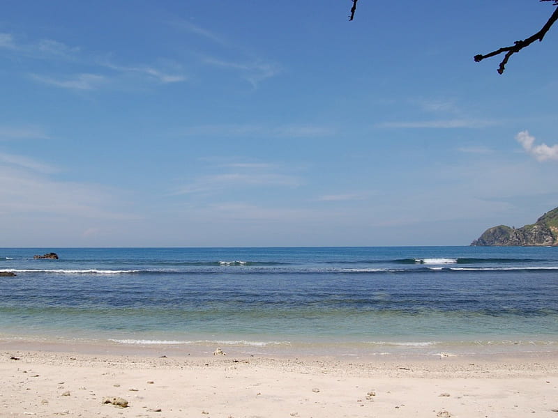 Wediombo Beach-2, Yogyakarta, Indonesia, beach, yogyakarta, indonesia, ocean, sea, HD wallpaper