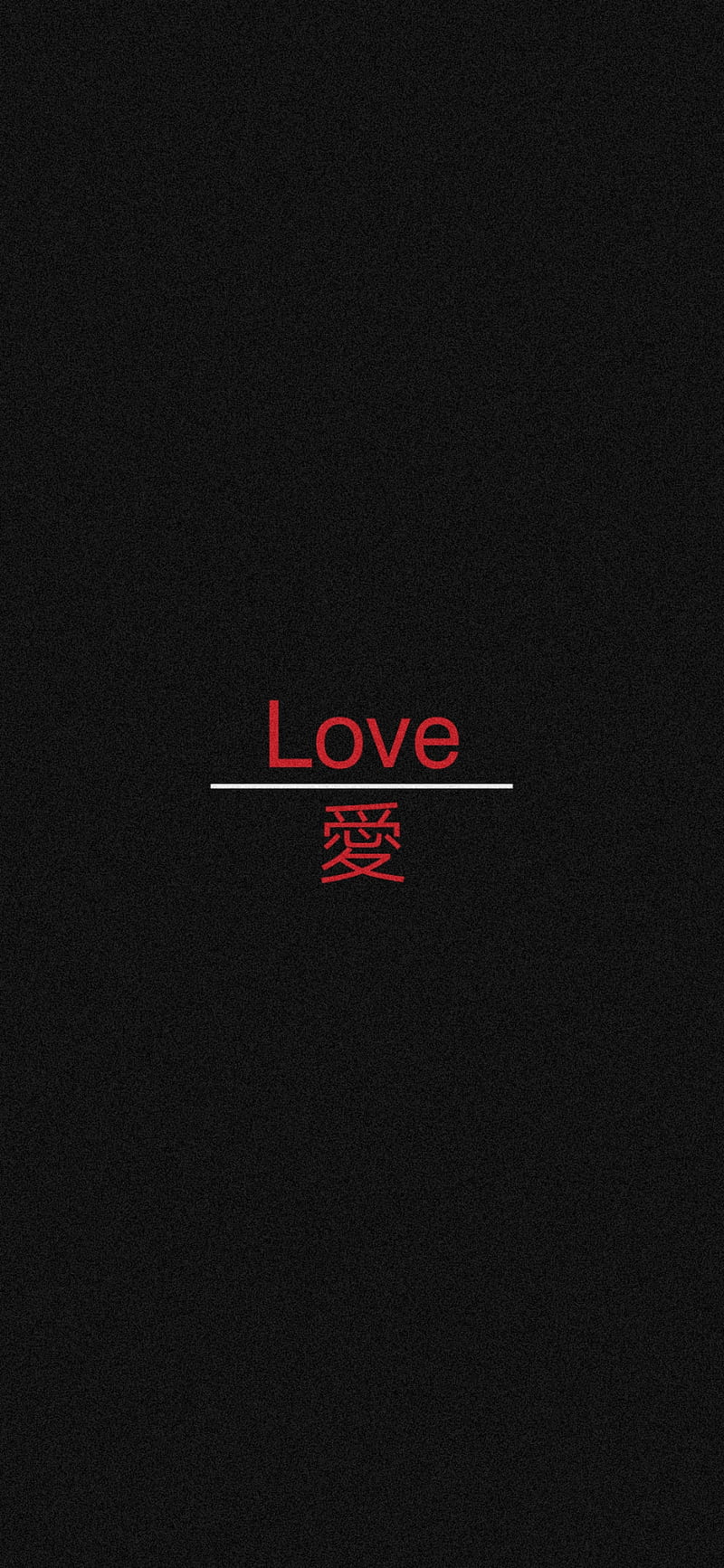 Love Japanese, aesthetic, black, dark, minimalist, quotes, simple, HD phone wallpaper