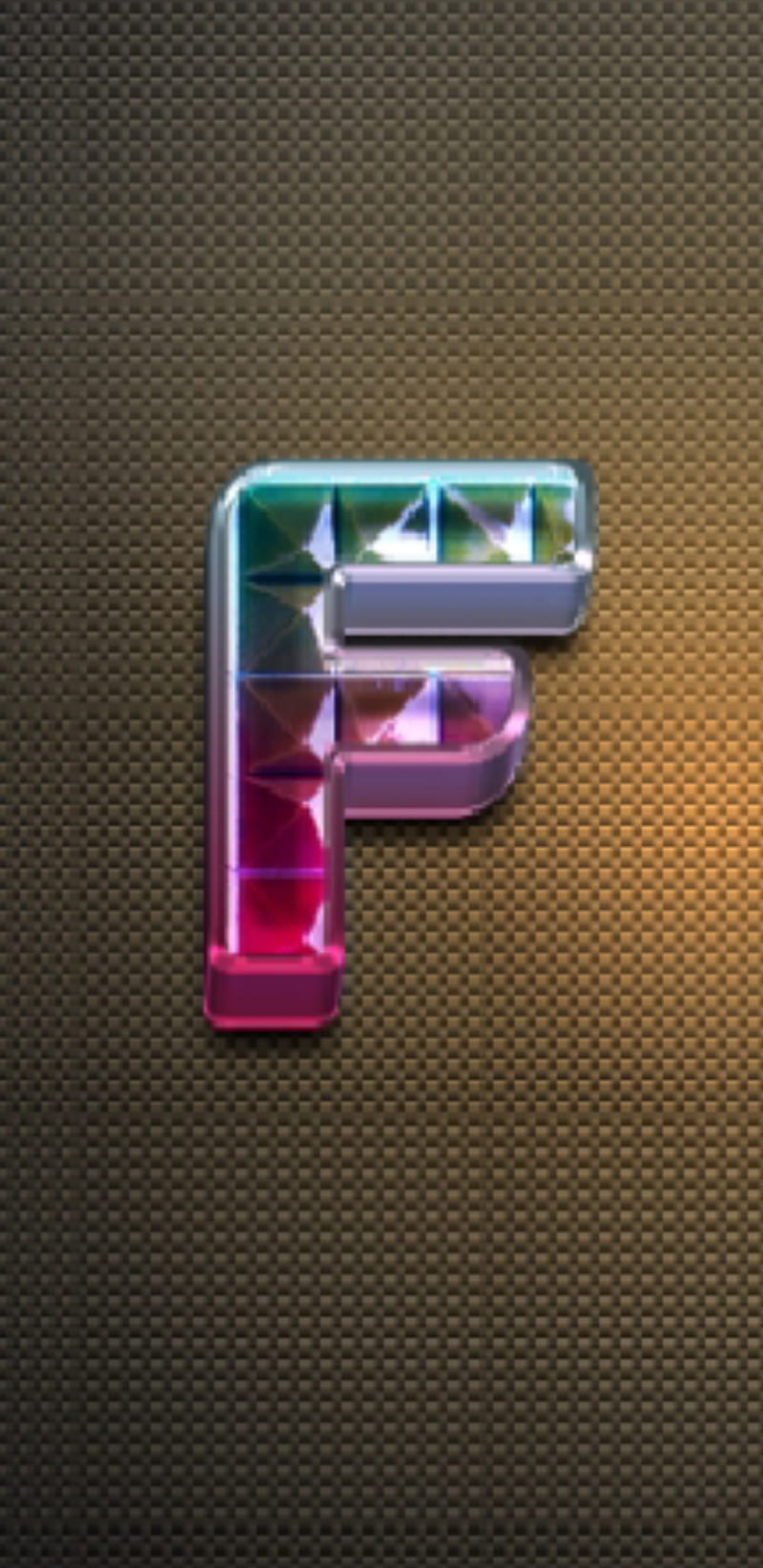 Letter f, alphabet, alphabets, blue, brown, letters, pink, HD phone wallpaper
