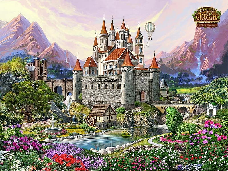 castle04, video games, archetecture, fun, castle, HD wallpaper