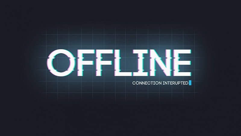 Offline, CG, abstract, online, HD wallpaper