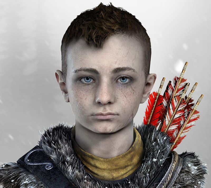 Atreus, game, god of war, god of war 4, HD wallpaper