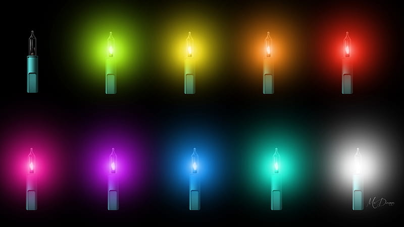Light Your Firefox, Christmas, holidays, bright, colors, lights, Firefox Persona theme, winter, celebrate, HD wallpaper
