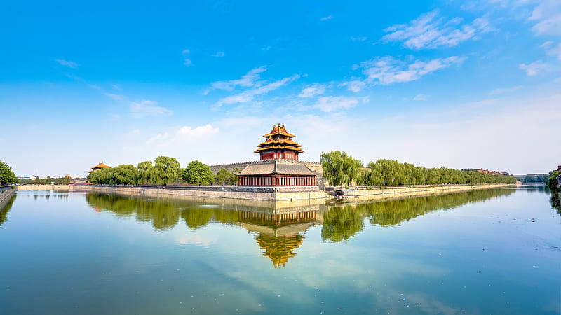 the palaca museum, china, forbidden city, Nature, HD wallpaper