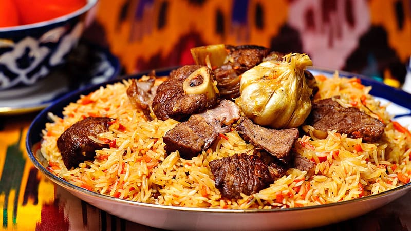 Food, Rice, Biryani, Mutton, HD wallpaper