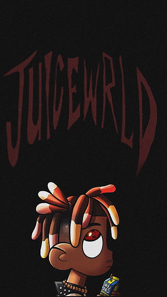Download Fiery Red Juice WRLD Logo Wallpaper