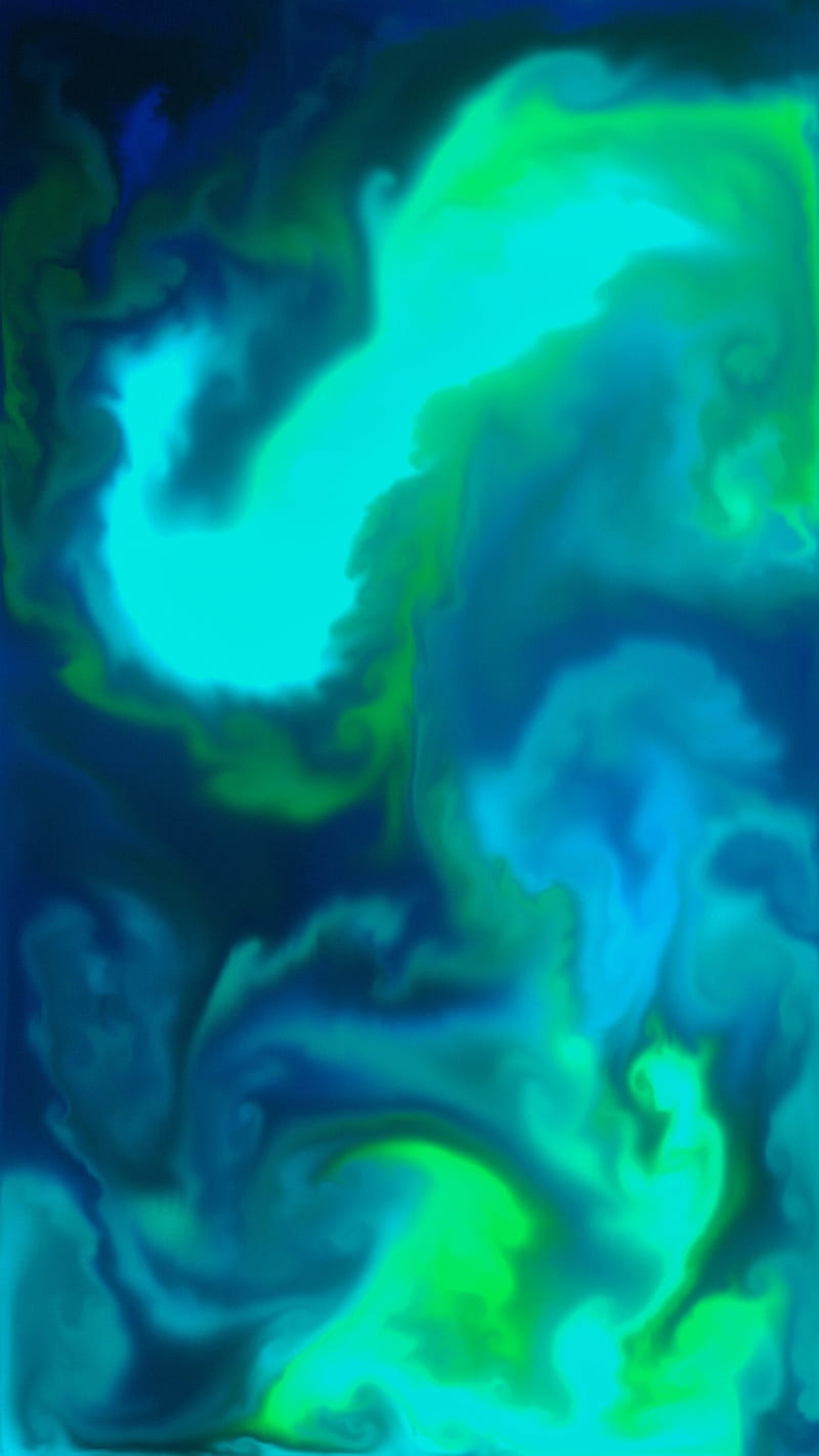 Sea Foam, abstract, art, blue, cool, green, ocean, HD phone wallpaper ...