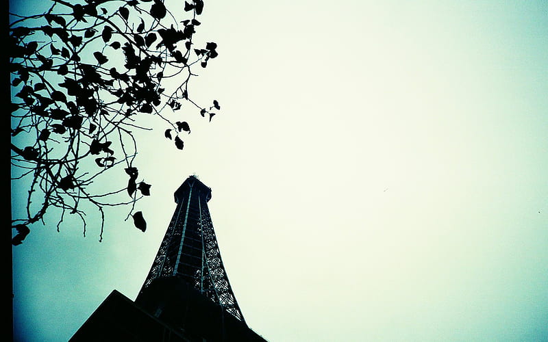 Eiffel Tower in LOMO Beautiful Lomo Snapshots, HD wallpaper
