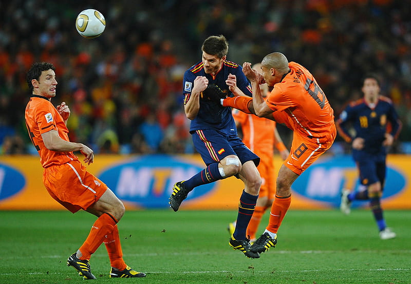The Flying Kick, football, flying kick, tackle, holland, HD wallpaper