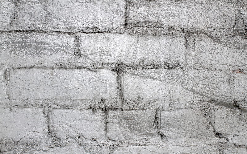 gray brickwall gray bricks, bricks textures, brick wall, bricks, wall, colorful bricks, identical bricks, bricks background, gray stone background, HD wallpaper