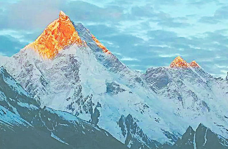 K2, Asian Mountains, Mountain Ranges, Himalayas, HD wallpaper