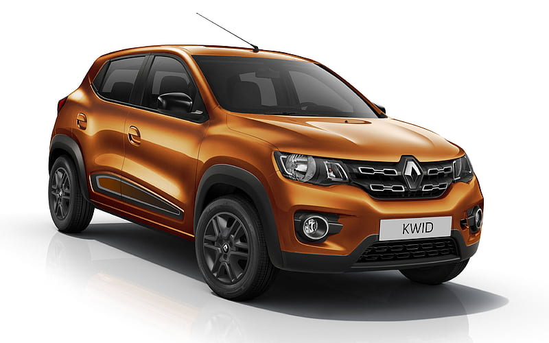Renault Kwid, 2019, bronze hatchback, new cars, Renault, HD wallpaper