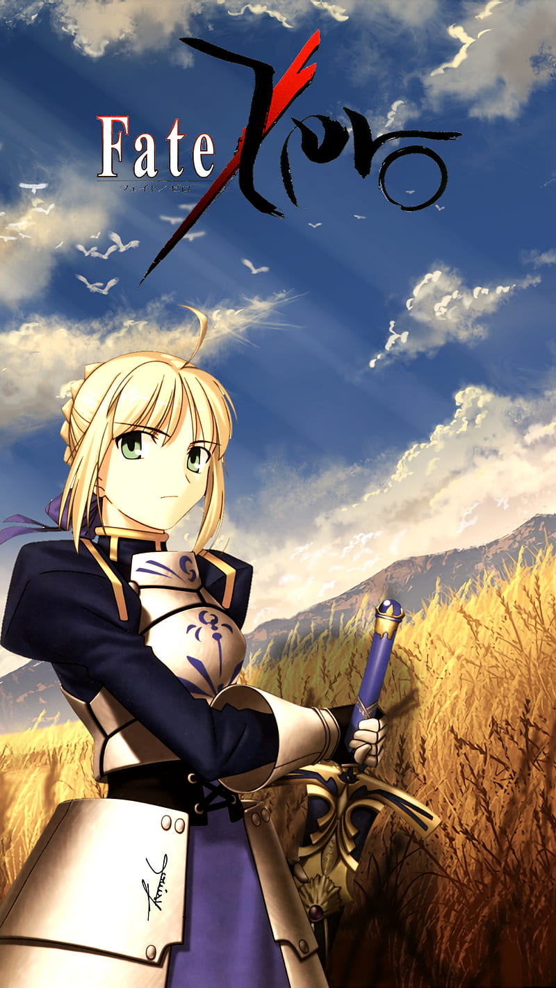 Fate Spring Fate Zero Saber Field Manga Phone Anime Ufotable Hd Mobile Wallpaper Peakpx