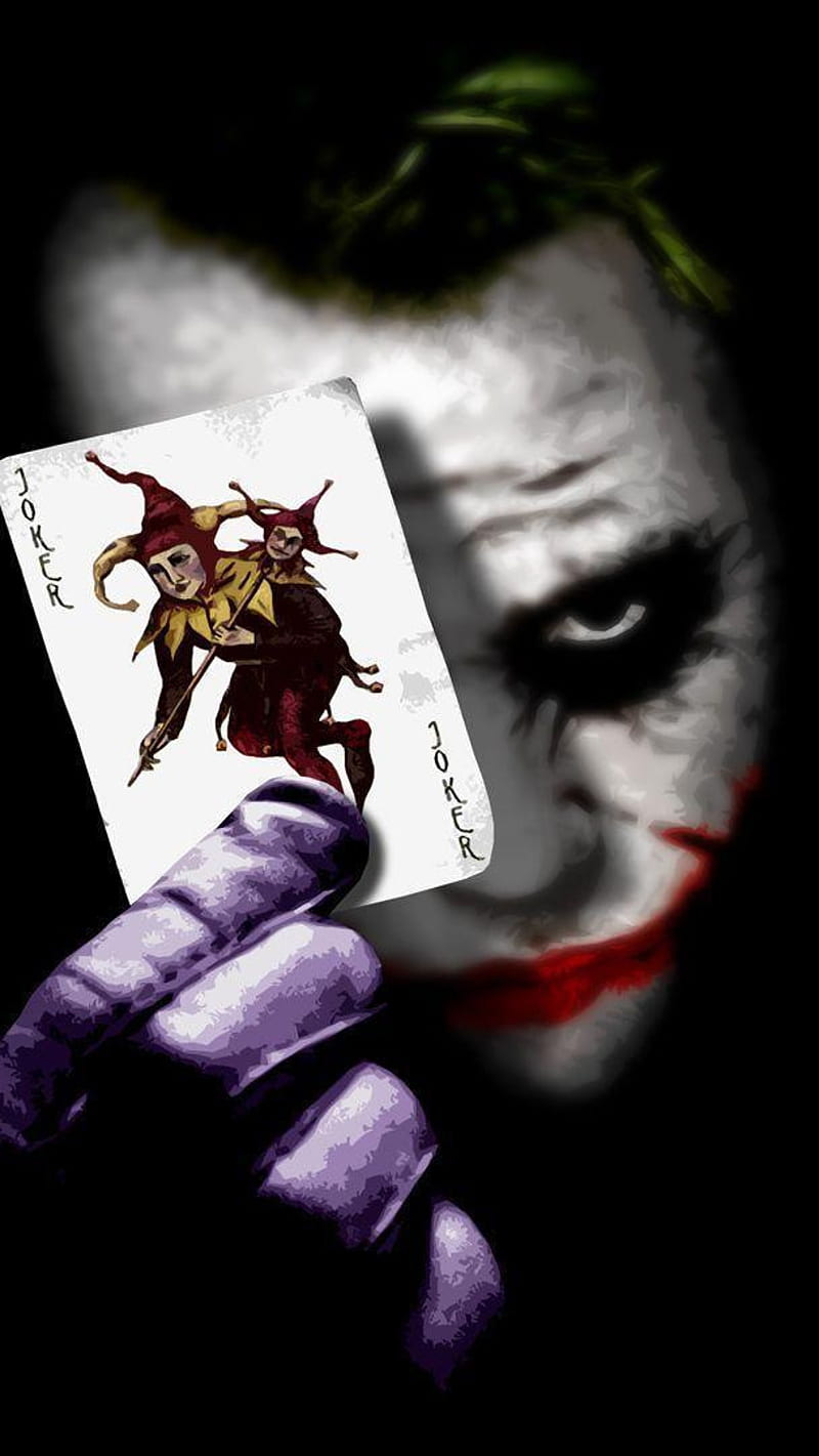 Joker Card , joker face, joker, HD phone wallpaper