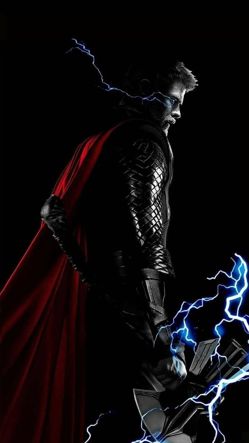 Thor, avengers, hero, male, marvel, super, HD phone wallpaper