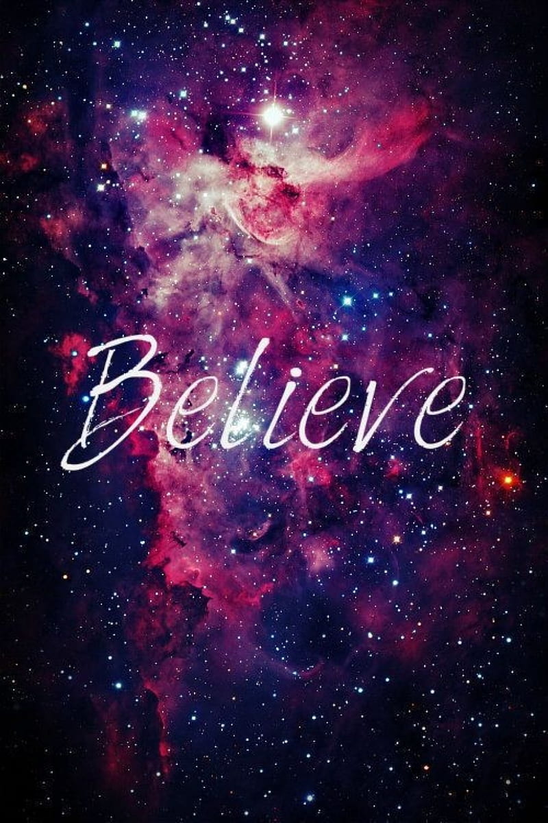 Believe , edge, love, galaxy, screen, scare, us, people, colorful, quote, lock screen, HD phone wallpaper