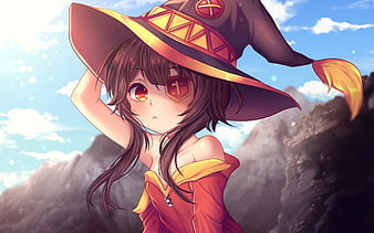 megumin (kono subarashii sekai ni bakuen wo!) drawn by wa_ki_ya_ku