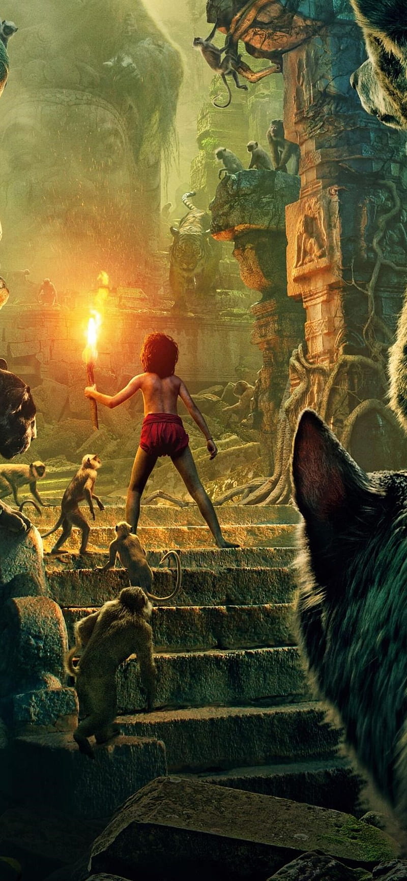 The Jungle Book 2016 iPhone XS, iPhone 10, iPhone X , , Background, and, HD phone wallpaper
