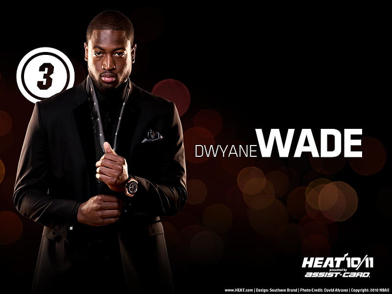 Miami Heat 1011 wade, HD wallpaper