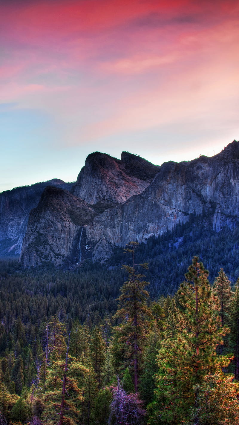 The Yosemite Valley, apple, ios yosemite, national park, usa, yosemite valley, HD phone wallpaper