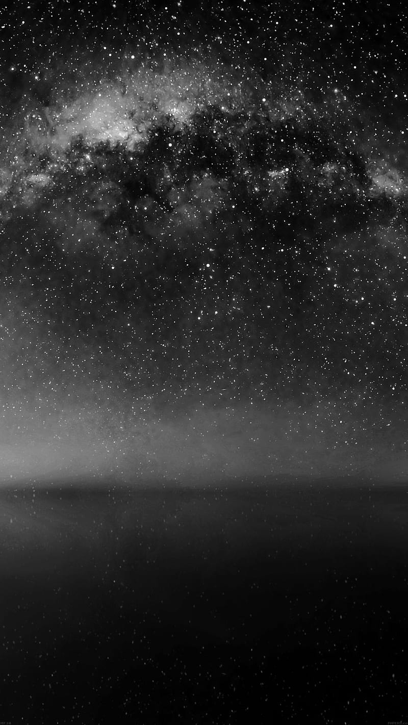 Cosmos, black, gorgeous, silver, sky, space, stars, white, HD phone wallpaper