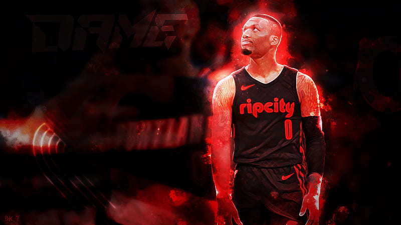 Basketball, Damian Lillard, HD wallpaper