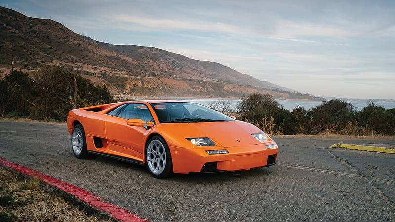 2001 Lamborghini Diablo VT 6.0, Coupe, V12, car, HD wallpaper 2001 Lamborghini Diablo VT 6.0, Coupe, V12, car, HD wallpaper