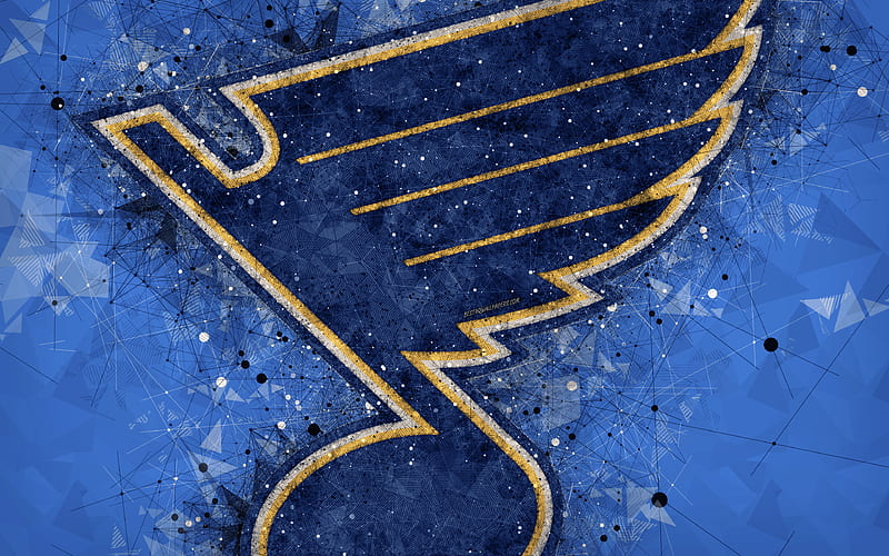 Where Hockey Meets Art — wallpapers • st. louis blues logo + dark