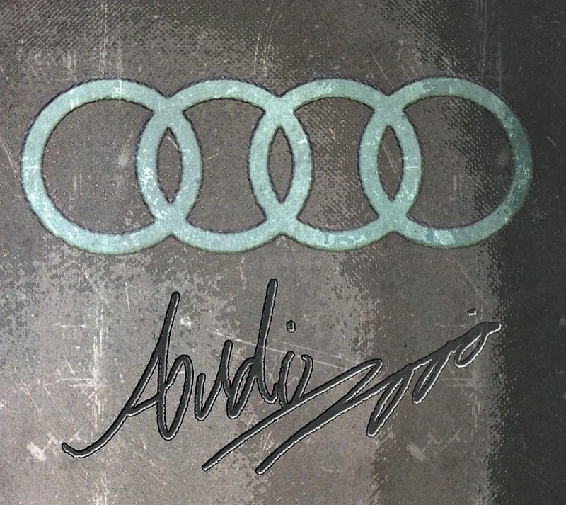 Audi ring, desenho, logo, HD wallpaper