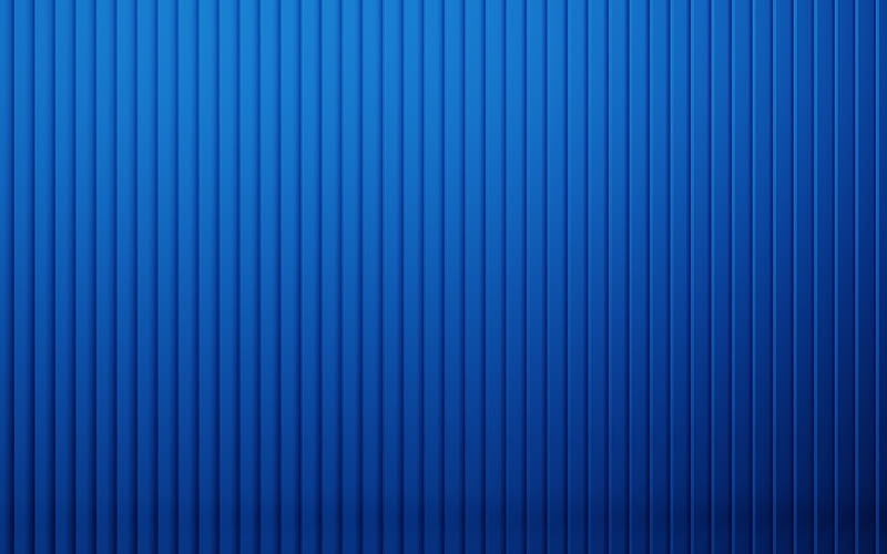 vertical blue lines texture, metallic blue texture, blue edges texture, blue metal background, lines background, HD wallpaper