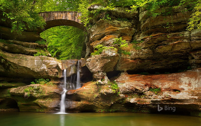 Hocking Hills State Park in Ohio 2019 Bing, HD wallpaper
