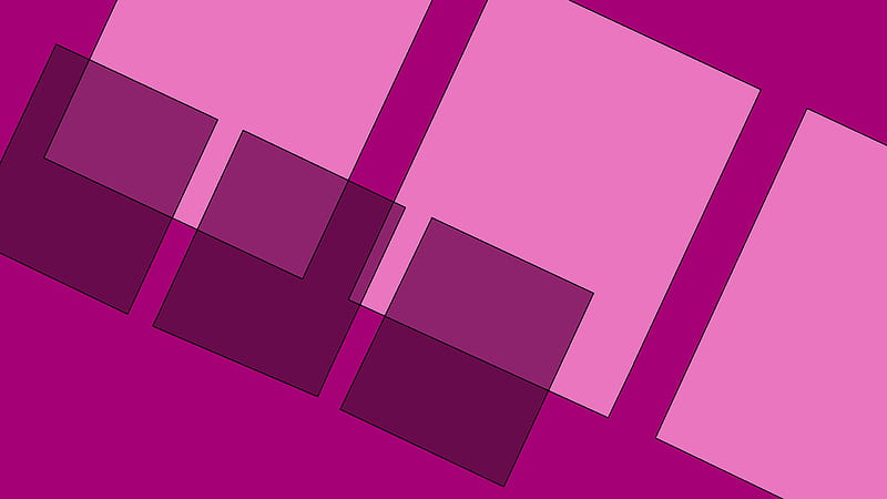 Rectangle Pink Square Abstract, HD wallpaper