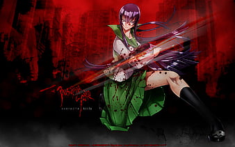 Athah Anime Highschool Of The Dead Shizuka Marikawa Alice Maresato Saya  Takagi Rei Miyamoto Saeko Busujima Weapon Blonde Pink Hair Purple Hair  Girls & Guns 13*19 inches Wall Poster Matte Finish Paper