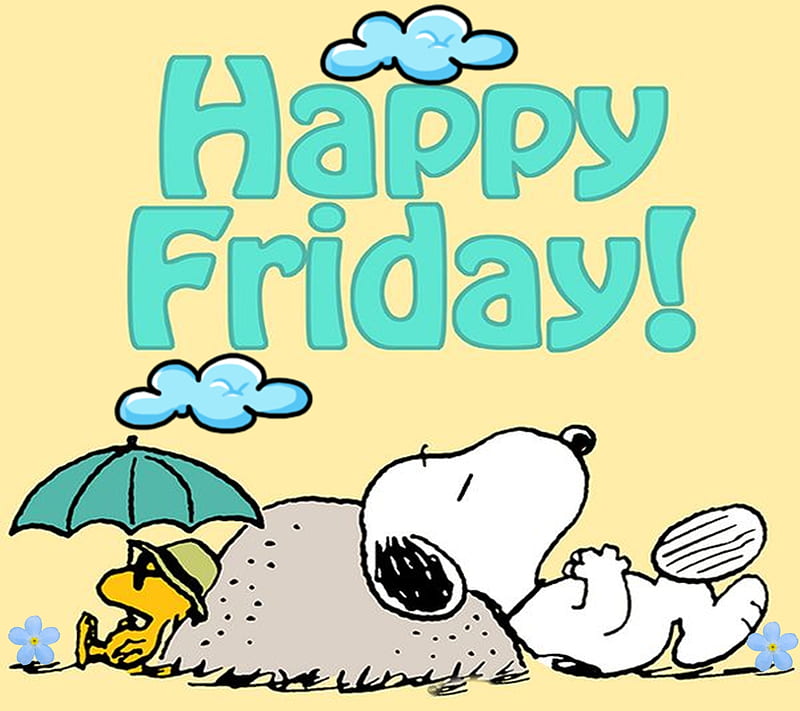 Snoopy Happy Friday, happy friday, HD wallpaper