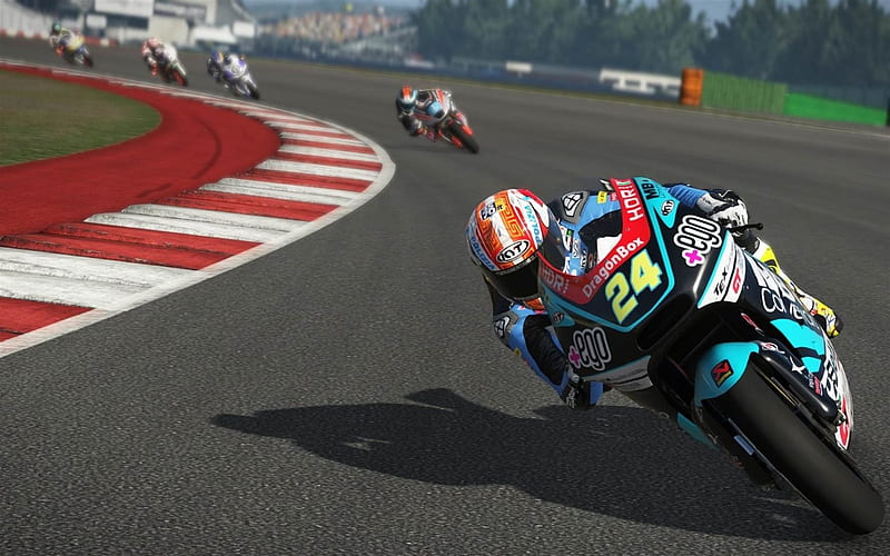 gameplay, MotoGP 17, 2017 games, sport simulator, HD wallpaper