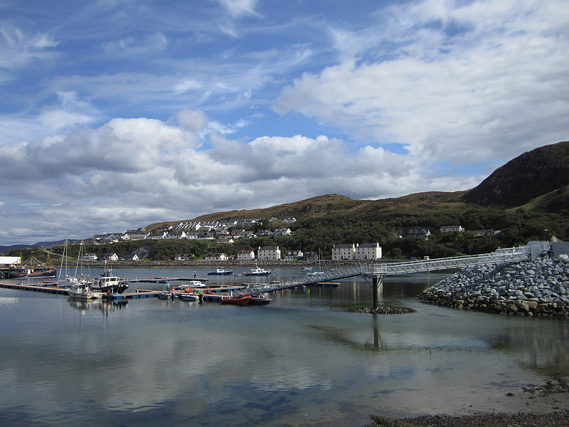 Mallaig - Scotland, Scottish Highlands, Mallaig, Scotland, Port of Mallaig, Fishing Villages, HD wallpaper