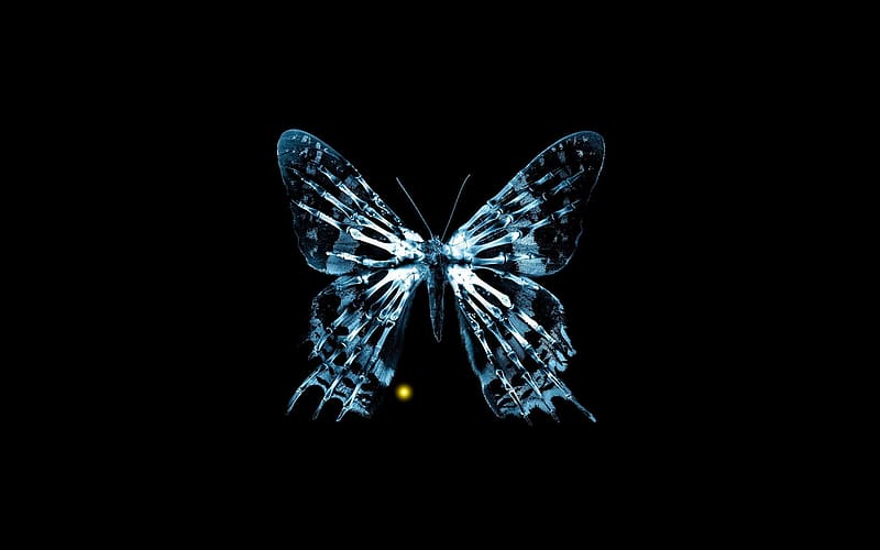 Dark, Butterfly, Artistic, HD wallpaper | Peakpx