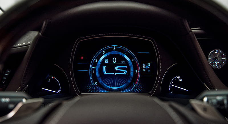 2018 Lexus LS 500 - Digital Instrument Cluster , car, HD wallpaper