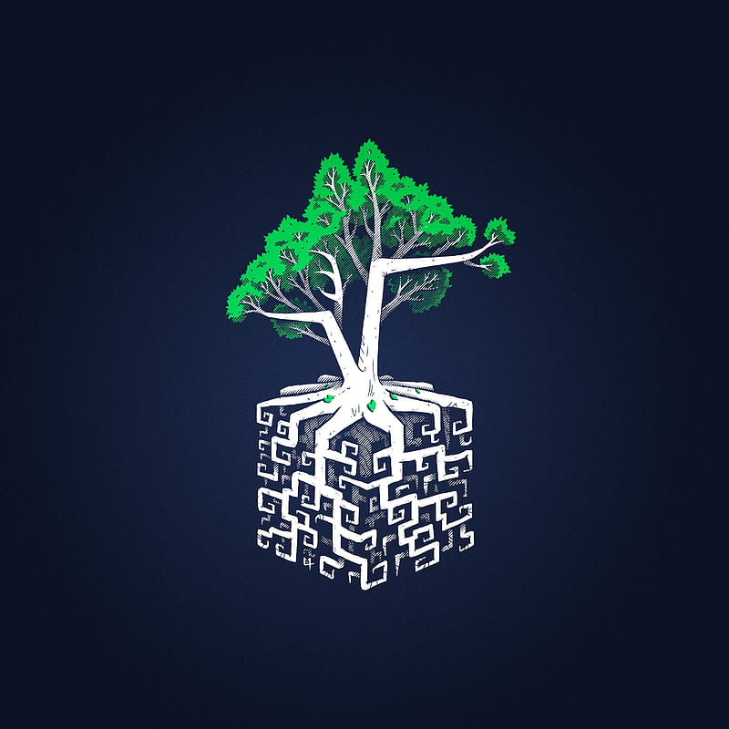 Cube Root, Cube, algebra, arbre, big, blue, c0y0te7, carre, carree, clever, feuille, geek, geeky, genius, green, hawking, math, mathematic, mathematician, mathematics, mathematique, mathematiques, nerd, nerdy, pun, racine, root, science, simple, spiral, square, stephen, theory, tree, HD phone wallpaper