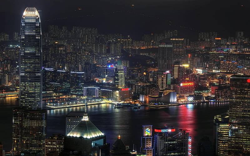 Hong Kong-Urban Architecture, HD wallpaper
