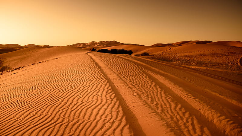 Africa Desert Dune Sand African, HD wallpaper