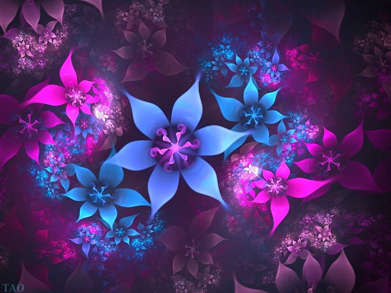 ✰Beautiful in Spring✰, pretty, wonderful, chic, creations, sweet, sparkle, splendor, love, flowers, pollen, lovely, abstract, Digithalie, cute, cool, splendidly, blossoms, colorful, glow, bloom, dazzling, bonito, digital art, fractal art, Spring, gorgeous, amazing, Beautiful in Spring, transparent, colors, raw fractals, magical, petals, HD wallpaper