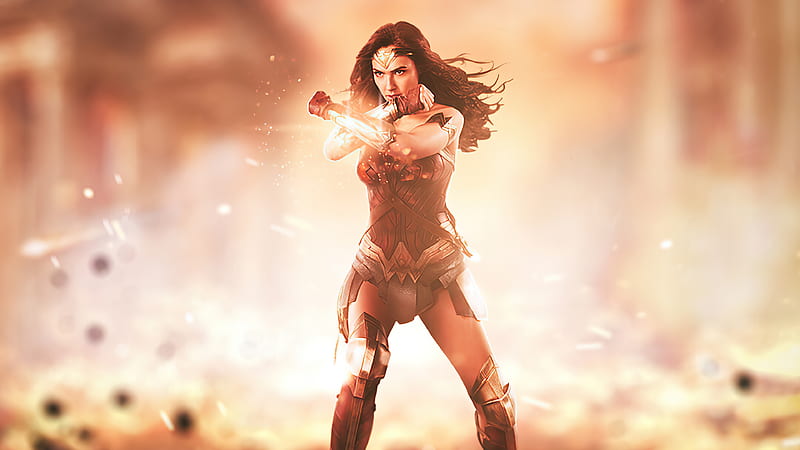 Wonder Woman Amazonian, wonder-woman, superheroes, artwork, artist, artstation, HD wallpaper