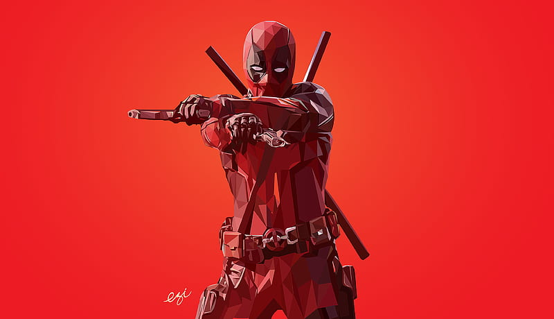 Deadpool New Artworks, deadpool, superheroes, artwork, behance, artist, HD wallpaper