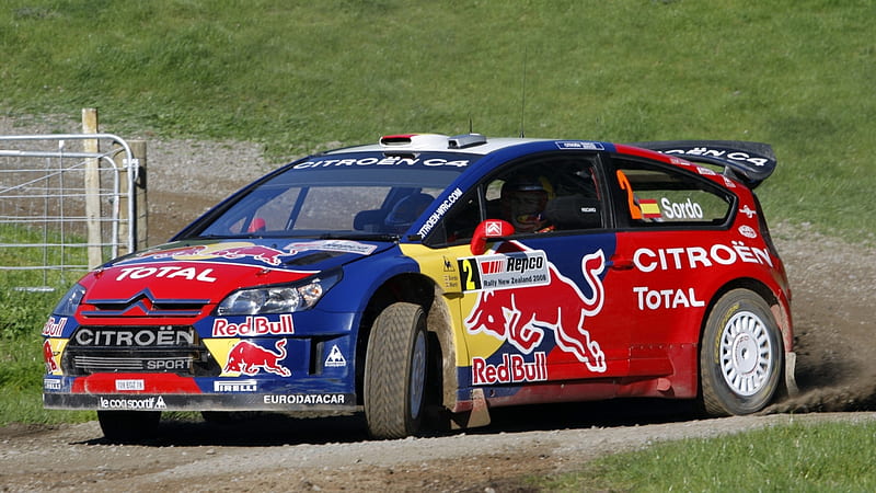 Citroen C4 WRC '2007-08, Rally, Sport, Car, Citroen, HD wallpaper